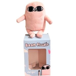 🆕 - THE OFFICIAL KETNIPZ BEAN PLUSHIE PINK ORIGINAL COLLECTIBLE